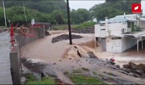 Inondations dans le sud Basse-Terre