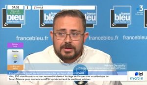 Le BTP dans le dur : Adrien Dessailly, président de a Capeb dans la Loire