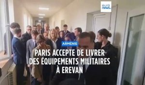 La France a "donné son accord" pour la livraison de matériel militaire à l'Arménie