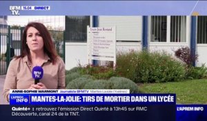 Mantes-la-Jolie: des tirs de mortier ont été lancés en direction du lycée Rostand