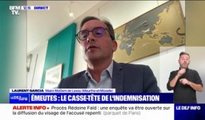 Émeutes: "C'est le régime de la double peine", réagit Laurent Garcia, maire de Laxou, au non-renouvellement de son contrat par son assureur