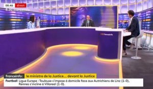 Le ministre de la Justice Eric Dupond-Moretti s’emporte ce matin en direct sur Franceinfo contre la journaliste Agathe Lambret: "Vous allez me poser 50 fois la question ?" - Regardez