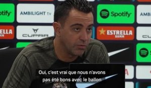 Barcelone - Xavi : "Ici, gagner en ne jouant pas bien n'est pas suffisant"