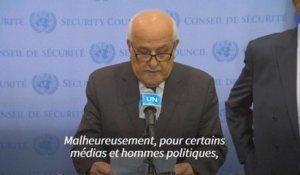 L'ambassadeur palestinien appelle l'ONU à se concentrer sur la fin de l'occupation israélienne