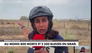 Notre envoyée spéciale Régine Delfour décrit la situation à Netivot (Israël)