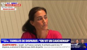 Israël: "Il n'y a plus de kibboutz, tout est brûlé.. C'est un cauchemar" affirme Batsheva Yaalomi, mère d'Eitan toujours porté disparu