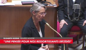 Élisabeth Borne : «La France se tient toujours aux côtés de la démocratie. Rien n’excuse le terrorisme et la barbarie»