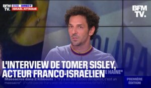 "Je pleure tous les jours depuis samedi": l'intégralité de l'interview de l'acteur franco-israélien Tomer Sisley