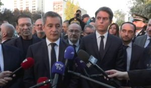 Israël: Gérald Darmanin assure que "500 lieux, comme des écoles ou des synagogues, sont désormais protégés par 10.000 policiers et gendarmes"