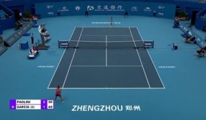 Zhengzhou - Garcia surprise par Paolini