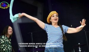 Catherine Ringer annule un concert  “raisons médicales” au dernier moment