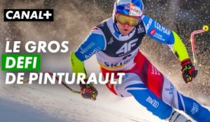 Alexis Pinturault se lance dans la descente - Coupe du monde Ski alpin