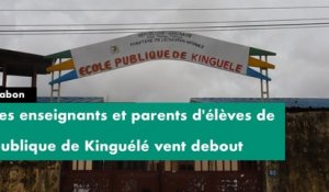 [#Reportage] #Gabon : Les enseignants et parents d'élèves de l'école publique de Kinguélé vent debout
