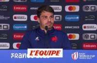 Dupont : «On fait quand même un gros match» - Rugby - CM - Bleus