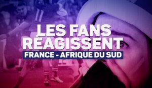 France - Les fans réagissent à la défaite des Bleus face aux Springboks