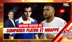 Équipe de France : Rothen refuse de comparer Mbappé et Platini
