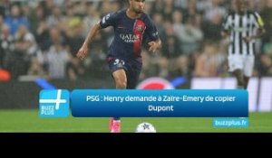 PSG ‍: Henry demande à Zaïre-Emery de copier Dupont