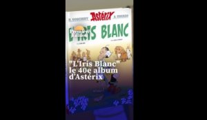 La bande dessinée "Astérix" fait son grand retour avec son 40e album "L'Iris Blanc"