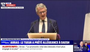 Arras: "Mohamed M. développait sa haine de la France" dans un enregistrement audio sur son téléphone, indique Jean-François Ricard, procureur de la République antiterroriste