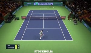 Stockholm - Wawrinka qualifié en huitièmes