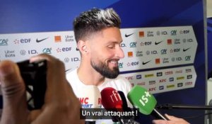 Bleus - Giroud : "Pavard, un vrai attaquant !"