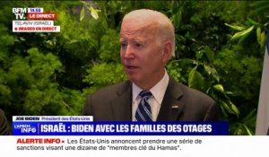 Joe Biden: "La liberté des Juifs est très importante et c'est Israël qui assure cette sécurité"