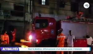 Medina : trois blessés après l’affaissement d’un balcon, Bamba Fall fustige l’inaction de l’Etat