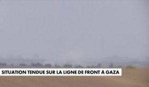 Situation tendue sur la ligne de front à Gaza