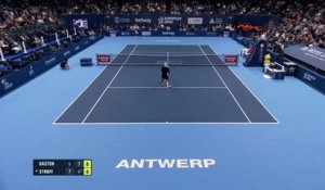 Anvers - Gaston, un coup magique pour dégoûter Struff