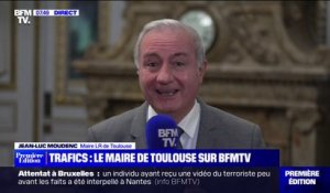 Jean-Luc Moudenc, maire SE de Toulouse, sur les trafics de drogue: "Depuis le début de l'année, 450 infractions ont été constatées"