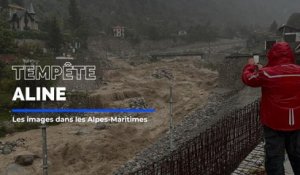Tempête Aline : des Vallées à la Côte, les images dans les Alpes-Maritimes