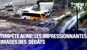 Tempête Aline: 6000 foyers privés d’électricité ce matin et de nombreux dégâts