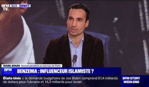 "Ce que reproche le ministre de l'Intérieur à Karim Benzema, ce n'est pas d'appartenir aux Frères musulmans mais d'être musulman tout court" selon Nabil Boudi, avocat pénaliste