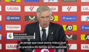 10e j. - Pour Ancelotti, le nul est logique au vu du match