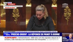Mathilde Panot à Élisabeth Borne: "Cessez le feu, voilà l'appel que vous vous refusez toujours à lancer"