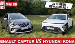 RENAULT CAPTUR VS HYUNDAI KONA : duel de SUV compacts ! - MATCH