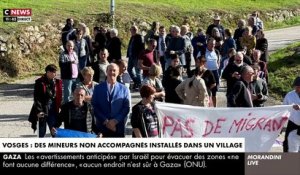 Vosges: La colère des habitants d'un village après l'installation en catimini de plus d’une trentaine de jeunes mineurs non accompagnés venus de Lampedusa, dans un centre de vacances de la commune - VIDEO