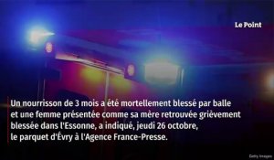 Essonne : un nourrisson tué et une femme grièvement blessée par balle