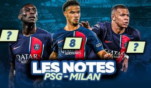  PSG - AC Milan (3-0) : Les notes des Parisiens !