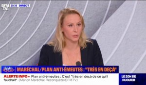 Marion Maréchal (vice-présidente de Reconquête): "Dans les personnes immigrées, il y a des Français assimilés, qui aiment la France et [y] ont leur place et il y a des personnes qui sont des Français de papier"