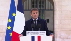 "J'ai longtemps attendu ce moment": Emmanuel Macron inaugure la Cité internationale de la langue française