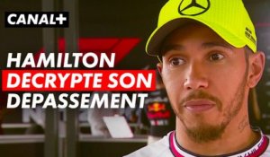 Lewis Hamilton décrypte son dépassement sur Leclerc - Grand Prix du Mexique - F1