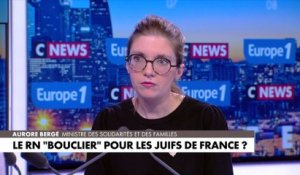 Aurore Bergé : «L'objectif de Jean-Luc Mélenchon est de se retrouver en 2027 en tête-à-tête face à Marine Le Pen»