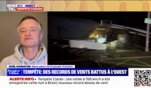 Tempête Ciaran: le maire-adjoint de Porspoder dans le Finistère témoigne "d'une nuit extrêmement impressionnante"