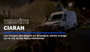 Tempête Ciaran : les images de son passage en Bretagne