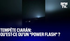 Qu’est-ce qu’un "power flash", ce phénomène observé lors du passage de la tempête Ciarán?