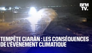 2 morts, 16 blessés et des centaines de milliers de foyers toujours privés d'électricité: le bilan de la tempête Ciarán