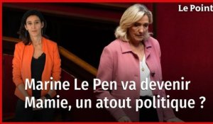 Marine Le Pen devient mamie, un atout politique ?