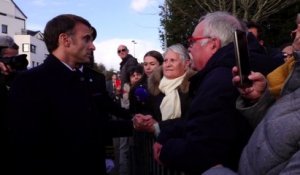 Tempête Ciarán en Bretagne: "Partout où on pourra le faire: catastrophe naturelle, et puis calamité agricole", assure Emmanuel Macron