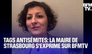 Tags antisémites à Strasbourg: la maire de la ville, Jeanne Barseghian, s'exprime sur BFMTV